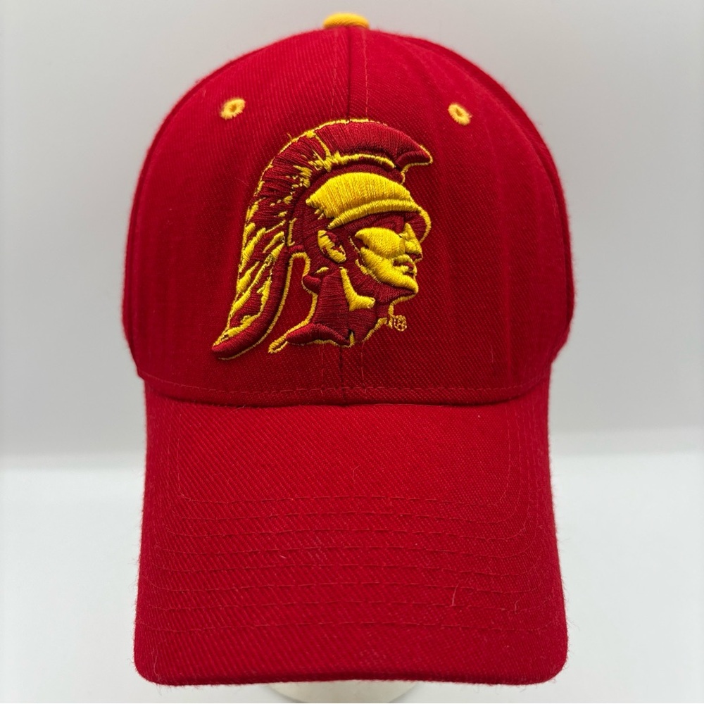 University Of Southern California USC Trojans Zephyr Z Fit S: 7 Red Fitted Hat